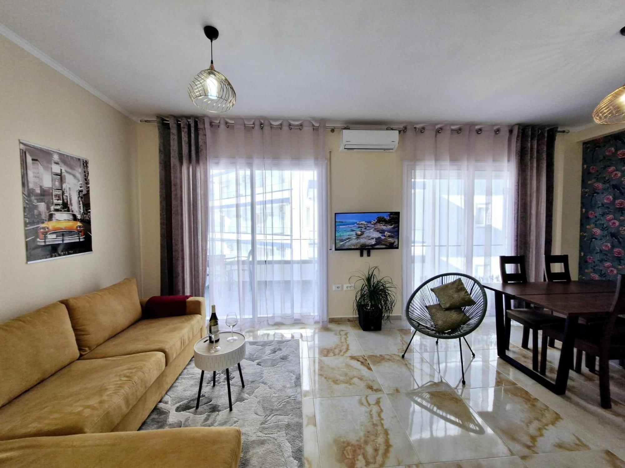 Sunset Vista Retreat Apartment Vlore Luaran gambar